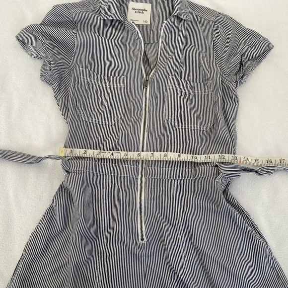 Abercrombie striped utility romper - Picture 6 of 10
